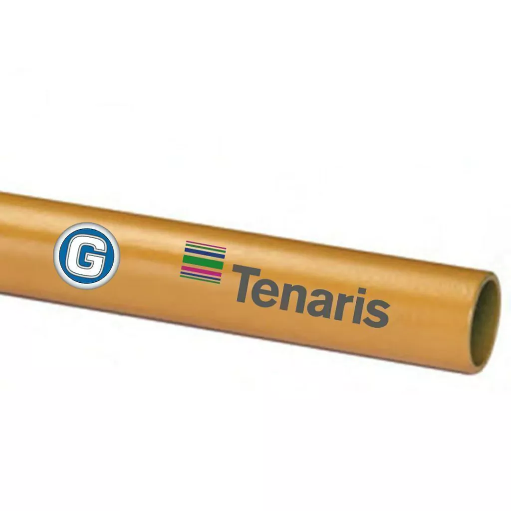 Caño epoxi para gas Ø 1 1/2" × 6,40 m