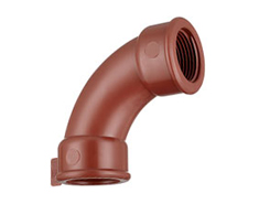 Curva 90° HH de polipropileno Ø 1 1/2"