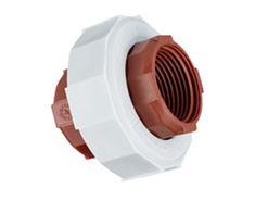 Unión doble HH de polipropileno Ø 1 1/2"