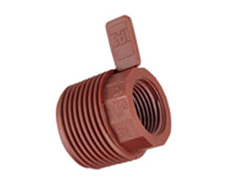 Buje de reducción de polipropileno Ø 1 1/2" × 1 1/4"