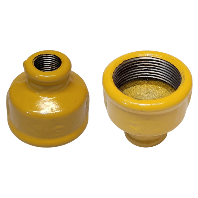 Cupla epoxi para gas Ø 1 1/2"
