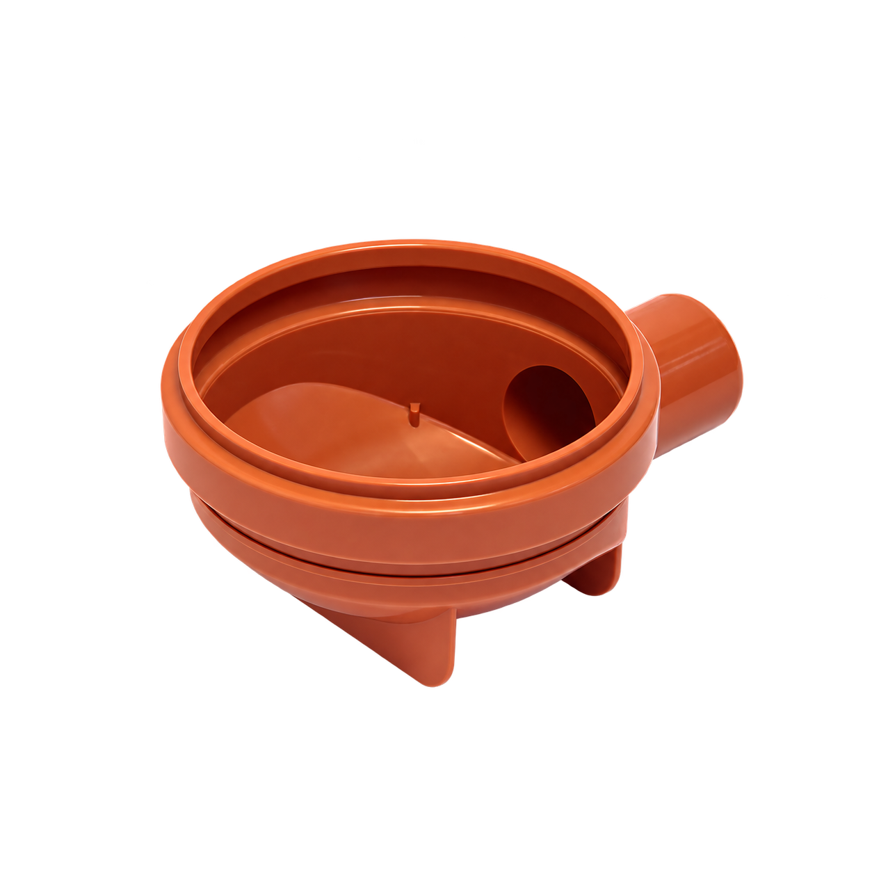 Receptáculo de ducha Ø110 × 40 mm MH con junta elástica
