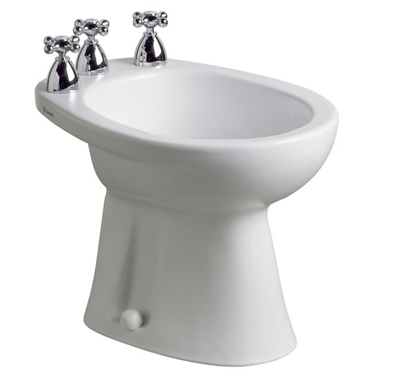 Bidet Andina blanco 3 agujeros
