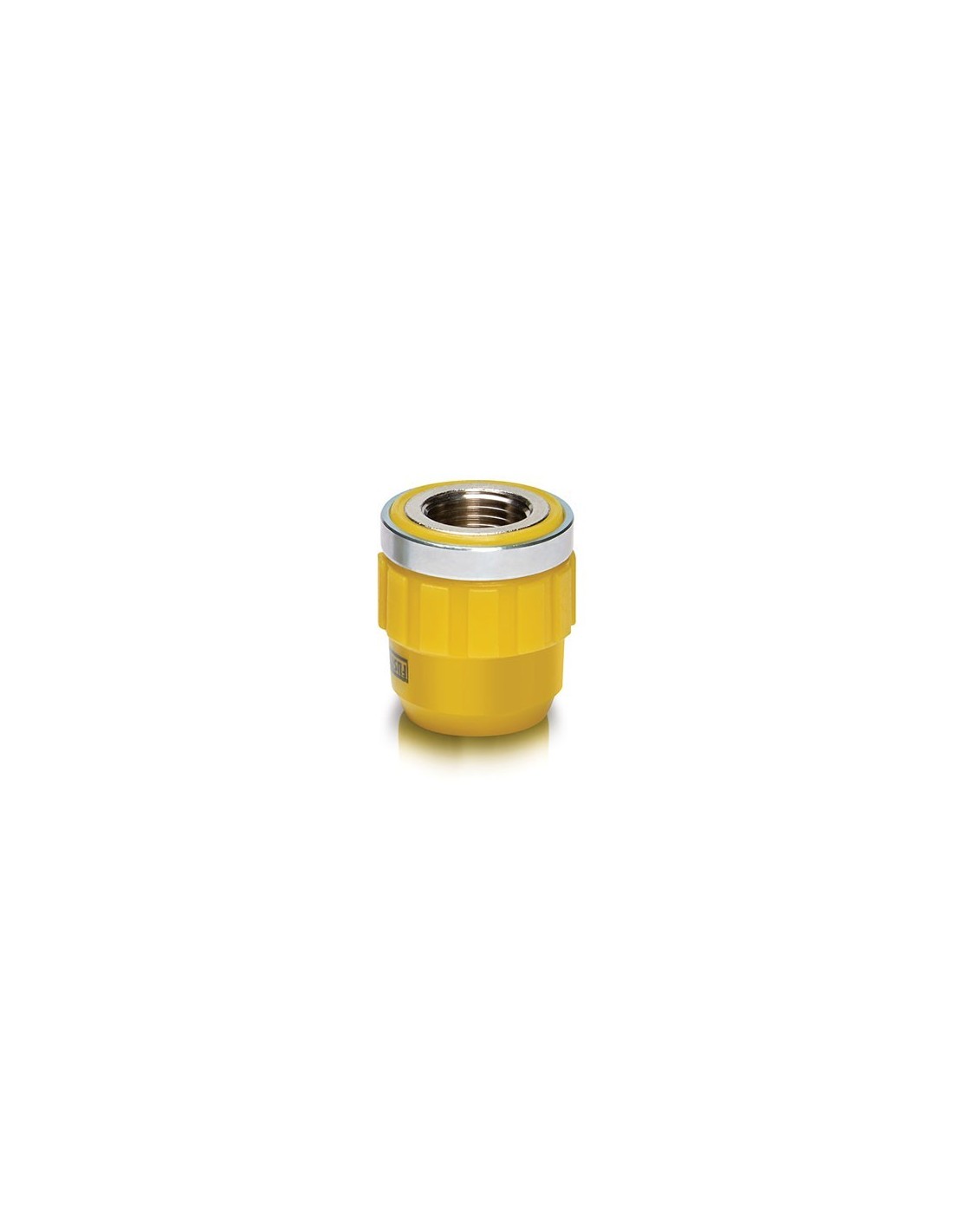 Cupla con rosca hembra Fusiogas para termofusión de gas Ø20 mm × 1/2"