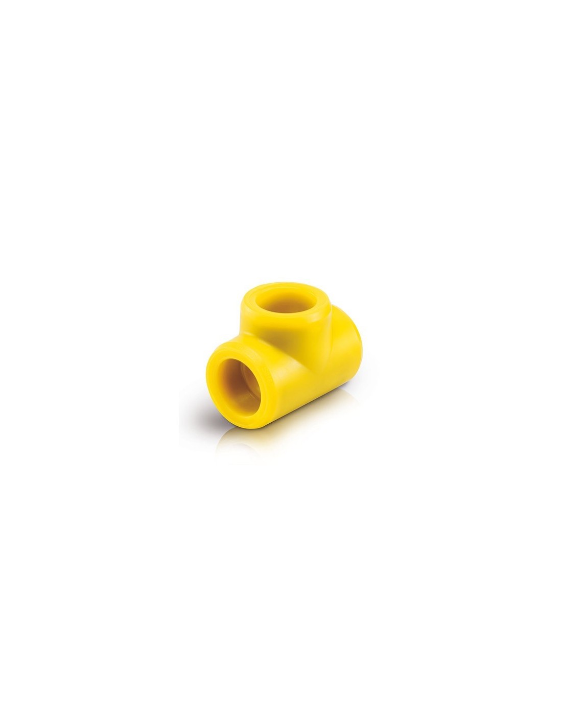 Tee Fusiogas para termofusión de gas Ø20 mm