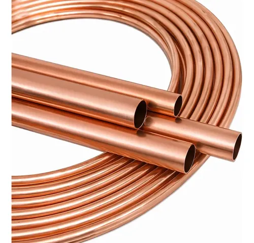 Caño de cobre para gas Ø 1/2" por metro