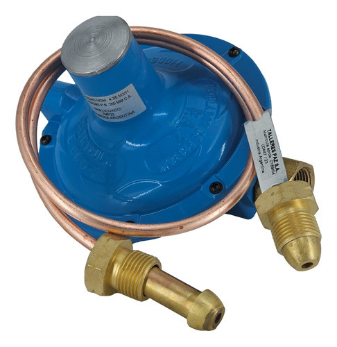 Regulador para gas envasado 45 kg con 1 flexible