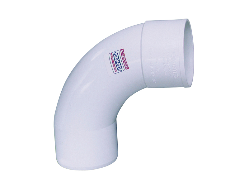 Curva corta 90° MH de PVC Ø110 mm Tuboforte