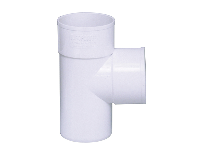 Ramal simple 87° MH de PVC Ø40 × 40 mm Tuboforte