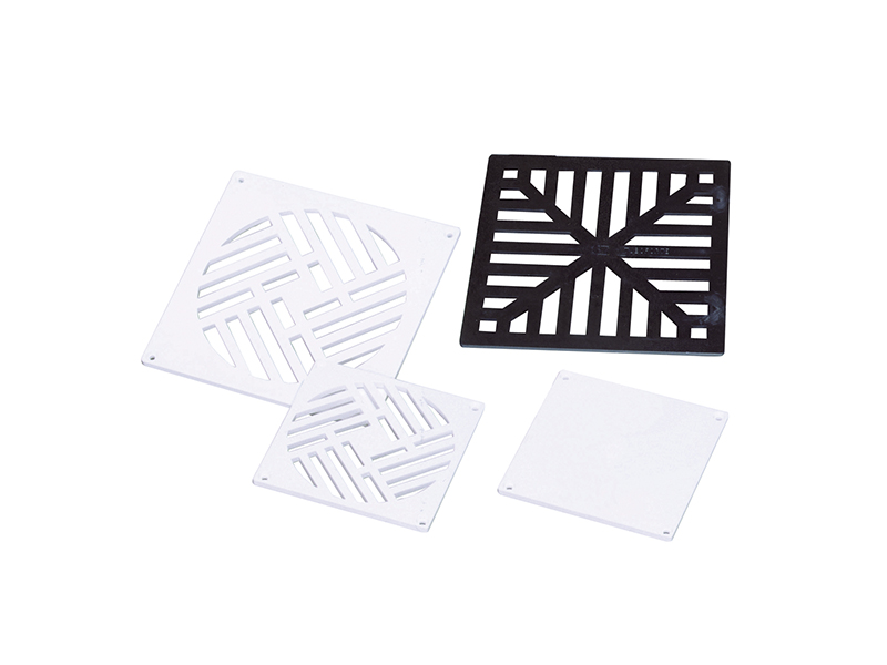 Portarrejilla con rejilla ciega 10 × 10 cm Tuboforte