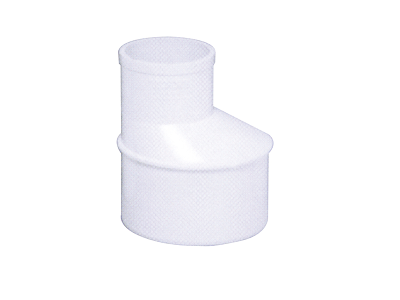 Reducción excéntrica de PVC Ø63 × 50 mm Tuboforte