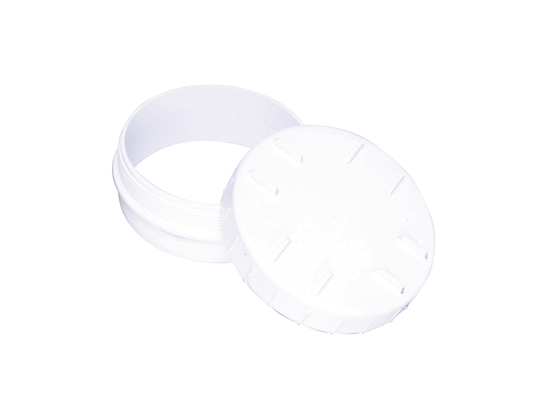 Buje con tapa roscada de PVC Ø110 mm Tuboforte